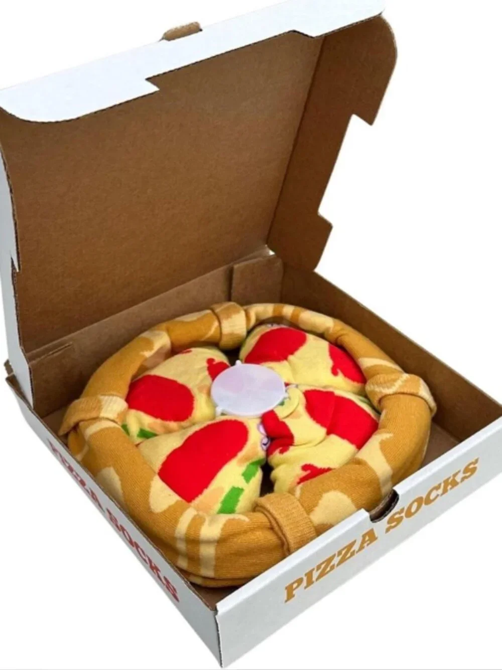 Men's Pizza Novelty Socks Gift Set